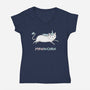 Mewnicorn-womens v-neck tee-SophieCorrigan