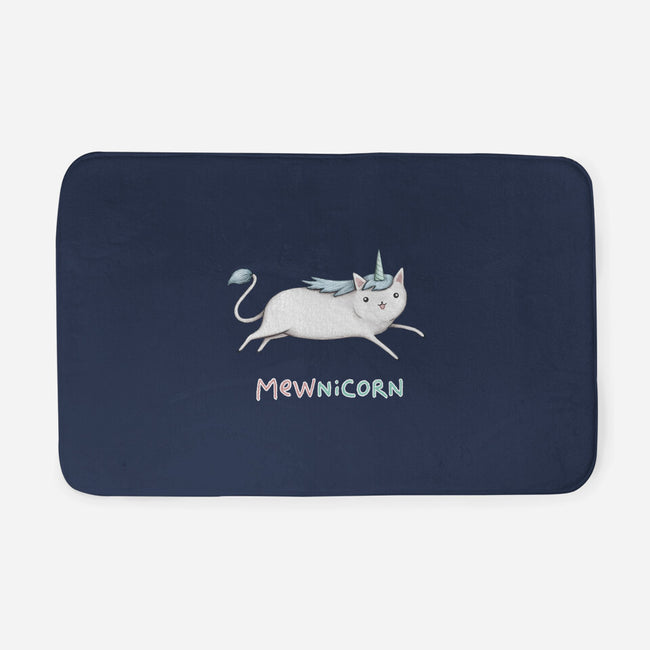 Mewnicorn-none memory foam bath mat-SophieCorrigan