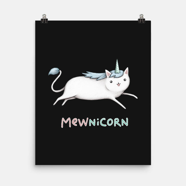 Mewnicorn-none matte poster-SophieCorrigan