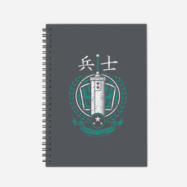 Midgar's Finest-none dot grid notebook-BWdesigns