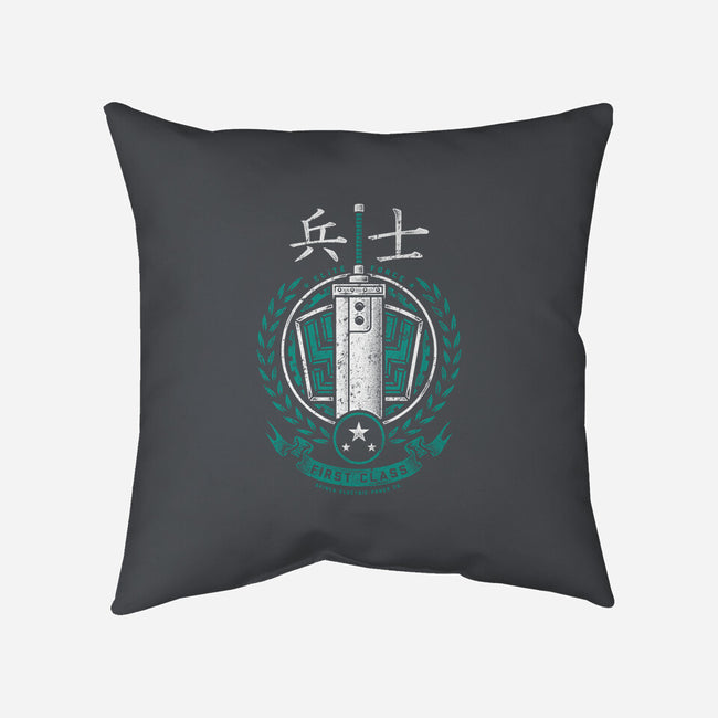 Midgar's Finest-none removable cover w insert throw pillow-BWdesigns