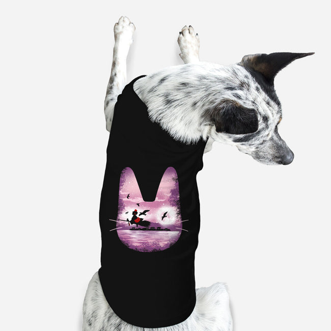 Midnight Delivery-dog basic pet tank-dandingeroz