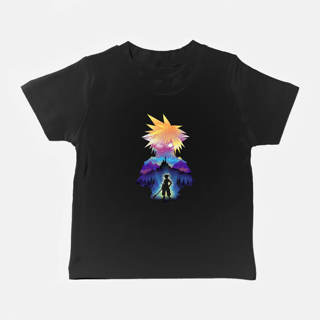 Midnight Hearts-baby basic tee-dandingeroz