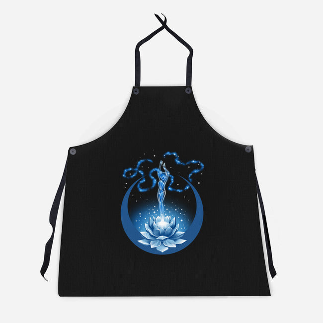 Millennium Crystal-unisex kitchen apron-Kat_Haynes