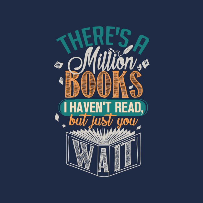 Million Books I Haven't Read-none basic tote-neverbluetshirts