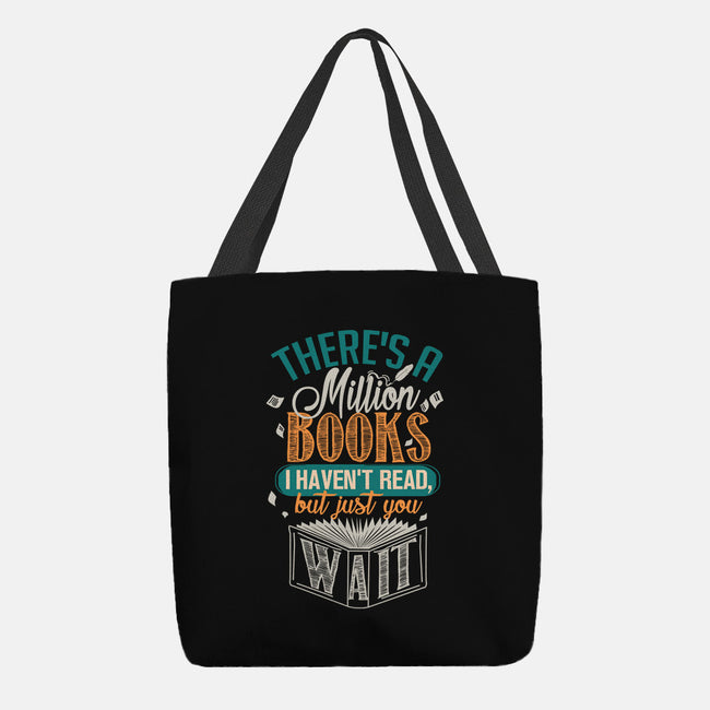 Million Books I Haven't Read-none basic tote-neverbluetshirts