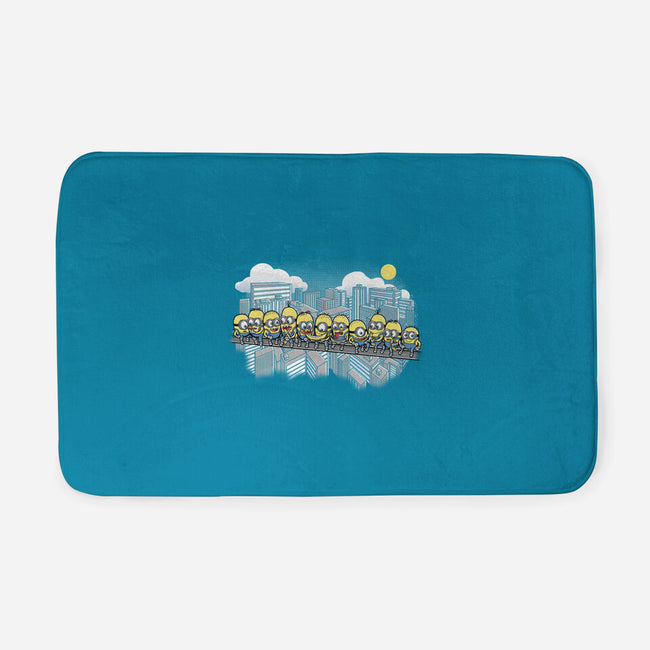 Min at Work-none memory foam bath mat-trheewood