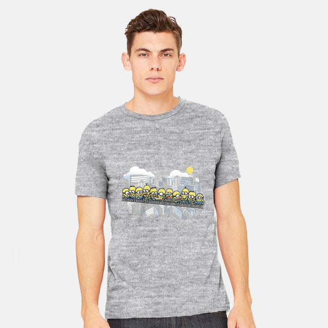 Min at Work-mens heavyweight tee-trheewood