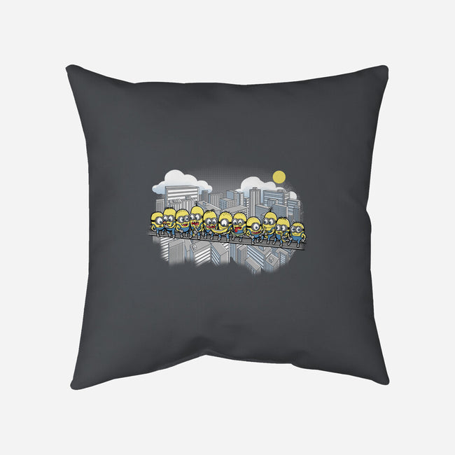 Min at Work-none removable cover w insert throw pillow-trheewood
