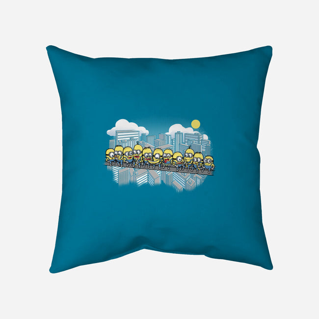 Min at Work-none removable cover w insert throw pillow-trheewood