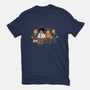 Mini Crowd-womens fitted tee-powerpig