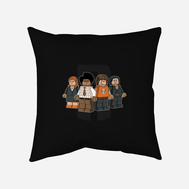 Mini Crowd-none removable cover w insert throw pillow-powerpig