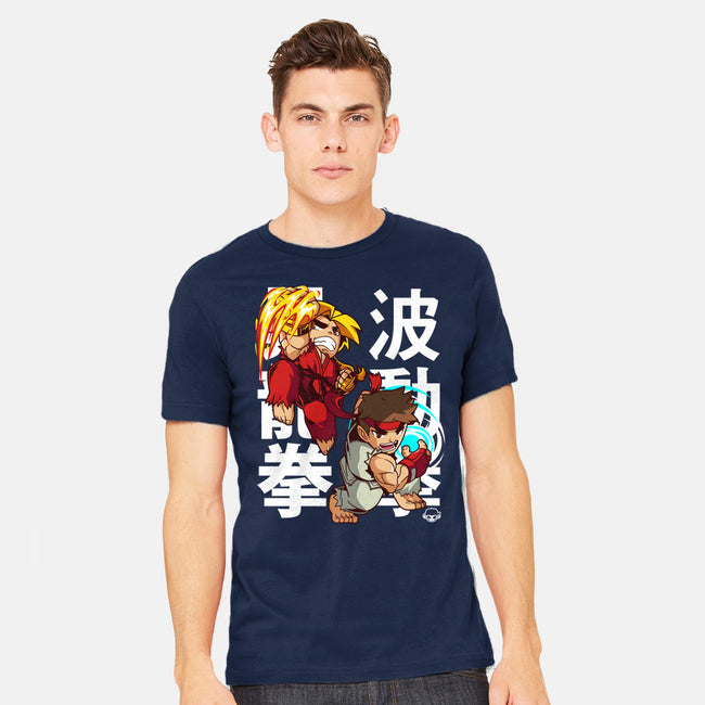 Mini Fighters-mens heavyweight tee-mankeeboi