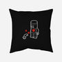 Mini Flesh Wound-none removable cover w insert throw pillow-Brinkerhoff