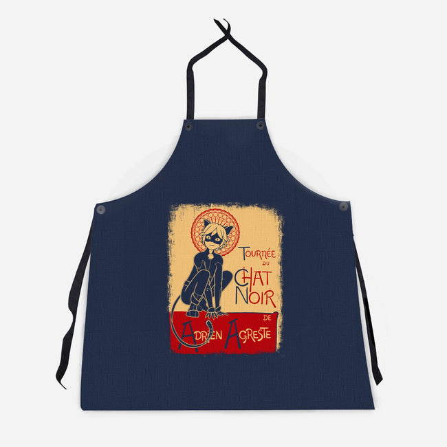 Miraculous Chat-unisex kitchen apron-GallifreyaDs