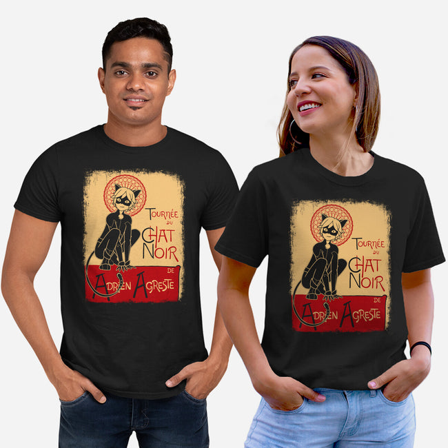 Miraculous Chat-unisex basic tee-GallifreyaDs