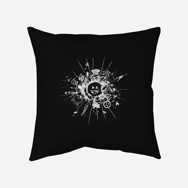 Mirrored-none removable cover throw pillow-Beware_1984