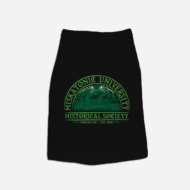 Miskatonic History Society-cat basic pet tank-MJ