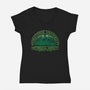 Miskatonic History Society-womens v-neck tee-MJ