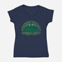 Miskatonic History Society-womens v-neck tee-MJ