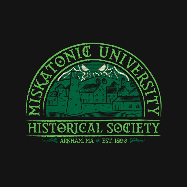 Miskatonic History Society-womens v-neck tee-MJ