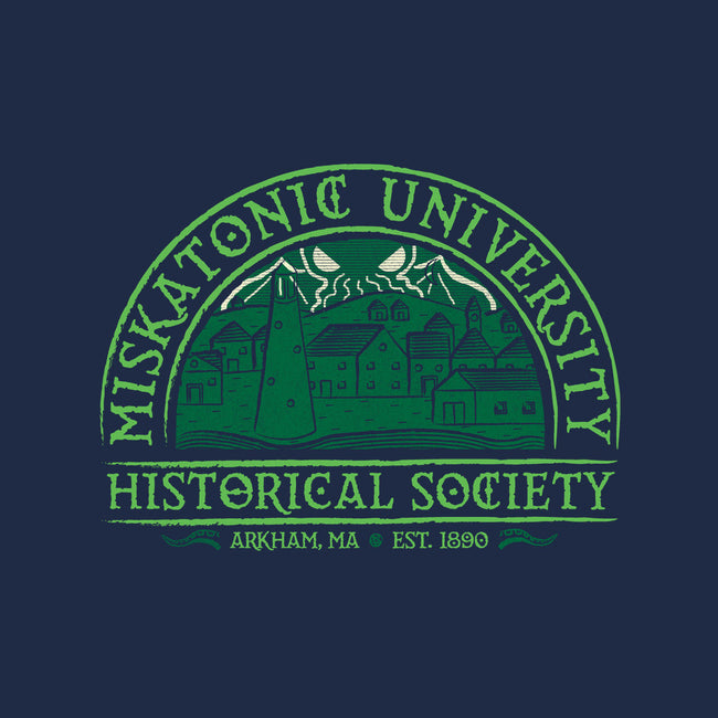 Miskatonic History Society-none stretched canvas-MJ