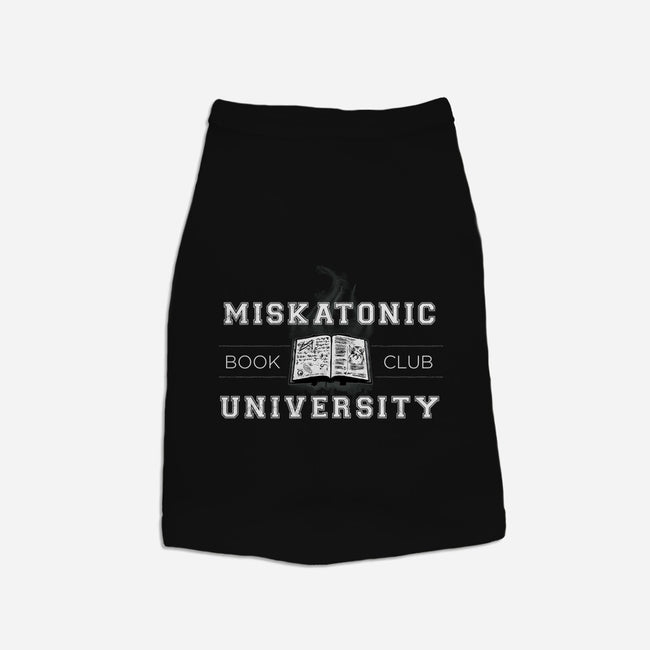 Miskatonic University-cat basic pet tank-andyhunt