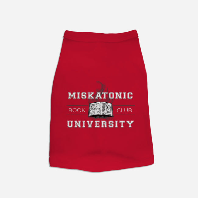 Miskatonic University-dog basic pet tank-andyhunt