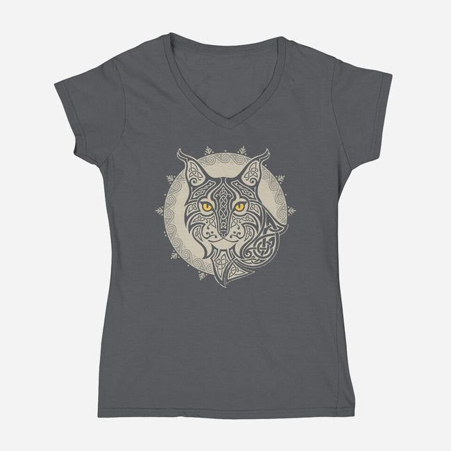 Mistress of Night-womens v-neck tee-RAIDHO