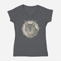 Mistress of Night-womens v-neck tee-RAIDHO