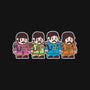 Mitesized Beatles-womens off shoulder sweatshirt-Nemons