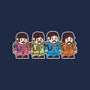 Mitesized Beatles-none stretched canvas-Nemons