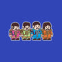 Mitesized Beatles-none glossy sticker-Nemons