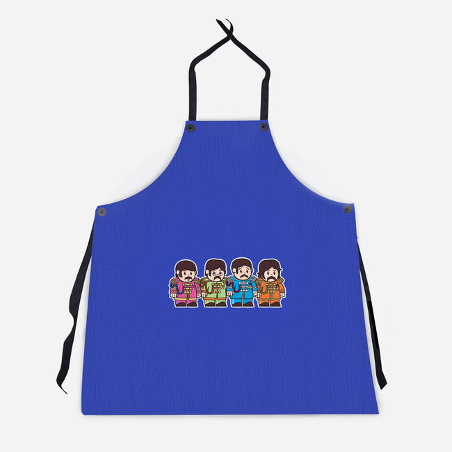 Mitesized Beatles-unisex kitchen apron-Nemons