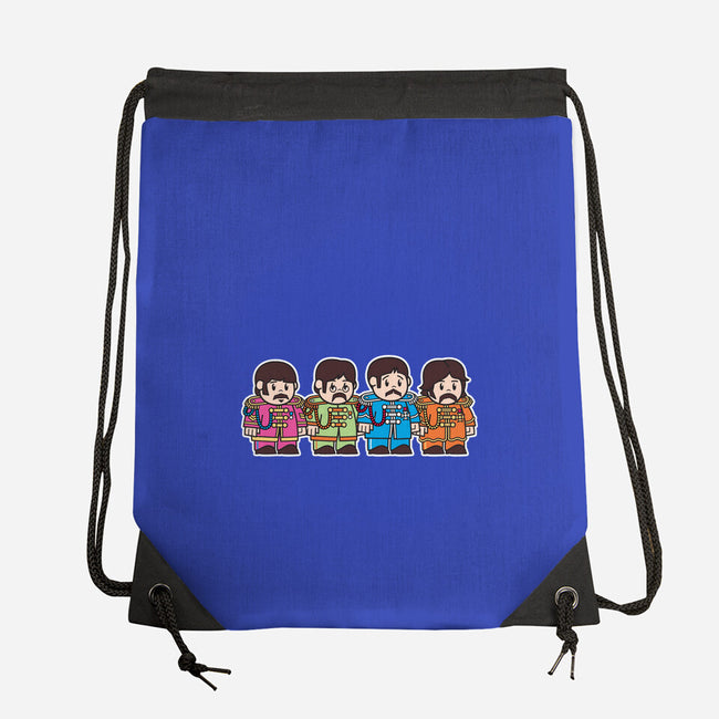 Mitesized Beatles-none drawstring bag-Nemons