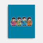 Mitesized Beatles-none stretched canvas-Nemons