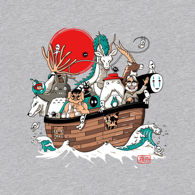 Miyazaki's Ark-womens v-neck tee-ducfrench