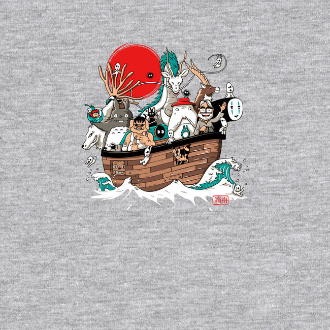 Miyazaki's Ark-womens fitted tee-ducfrench