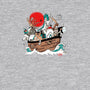 Miyazaki's Ark-womens fitted tee-ducfrench