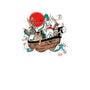 Miyazaki's Ark-womens fitted tee-ducfrench