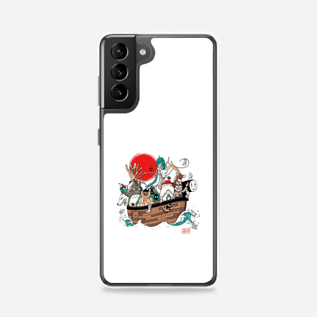 Miyazaki's Ark-samsung snap phone case-ducfrench