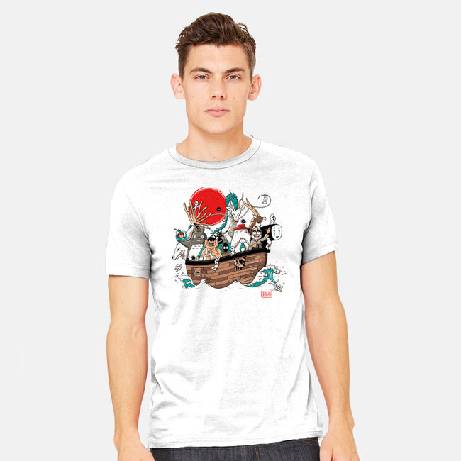 Miyazaki's Ark-mens heavyweight tee-ducfrench