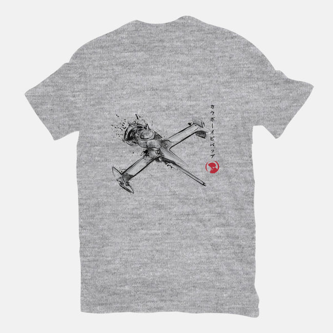 MONO Racer Sumi-e-mens heavyweight tee-DrMonekers