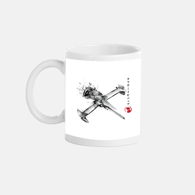 MONO Racer Sumi-e-none glossy mug-DrMonekers