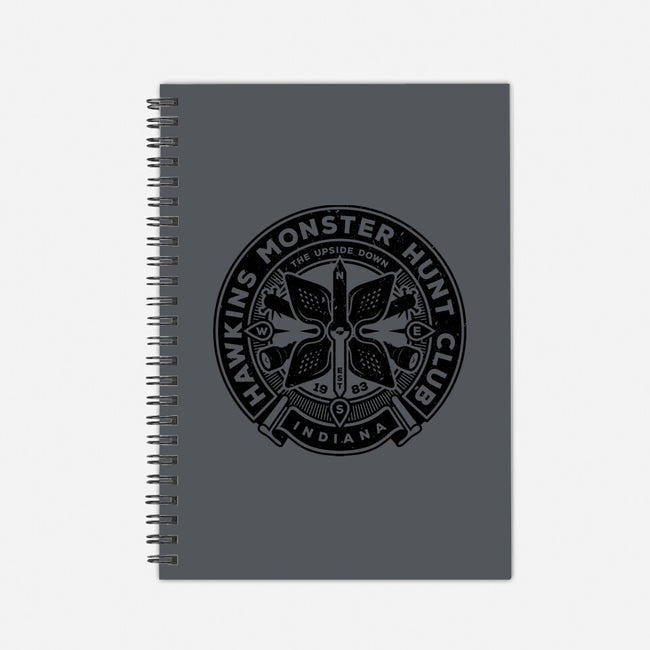 Monster Hunt Club-none dot grid notebook-stationjack