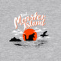 Monster Island-none glossy sticker-AustinJames