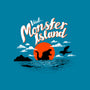 Monster Island-womens off shoulder tee-AustinJames