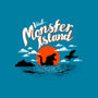 Monster Island-none glossy sticker-AustinJames