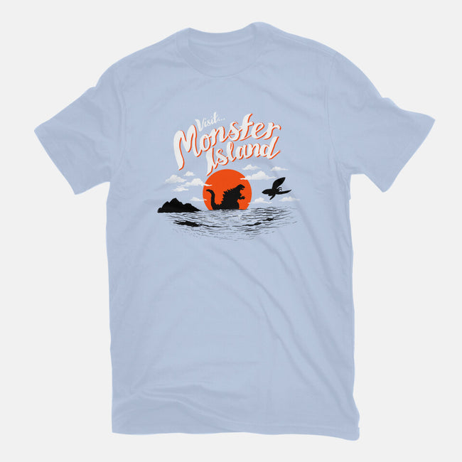 Monster Island-womens basic tee-AustinJames
