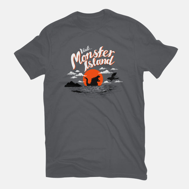 Monster Island-womens basic tee-AustinJames
